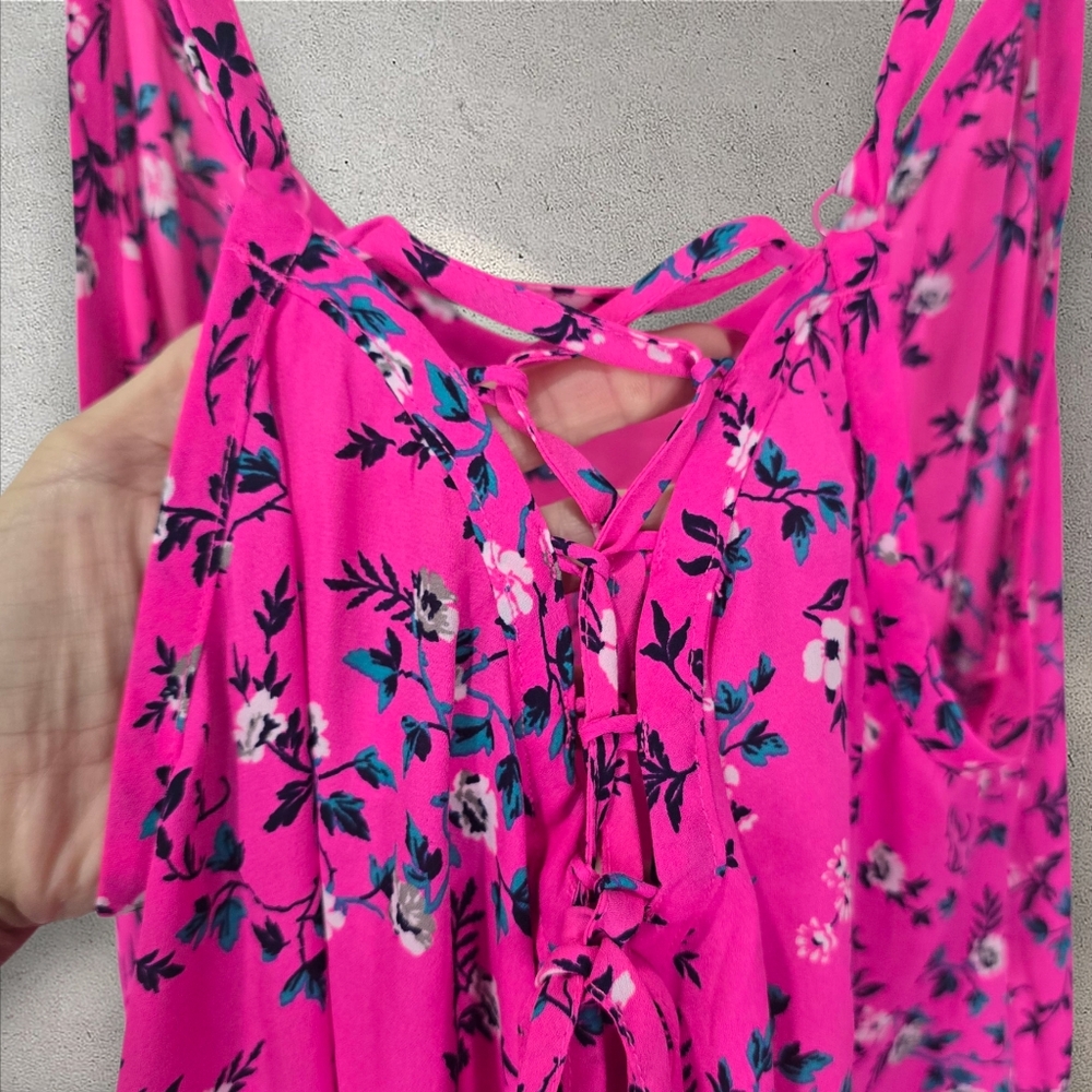 Torrid Pink Floral Camisole - Picture 4 of 7